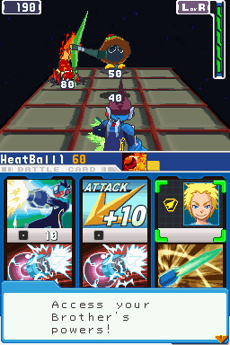 rockman star force gameplay